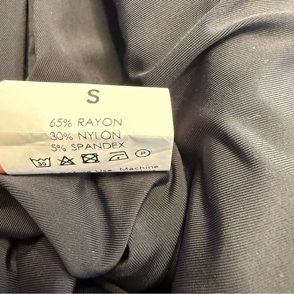 Alieva Dasha One Shoulder Black Bodycon Dress Asymmetrical Small - Picture 11 of 12